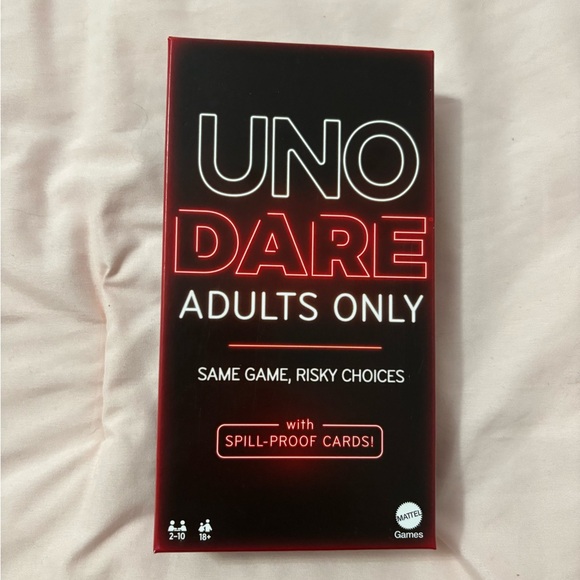 Uno Dare Adults Only Card Game - Black - Picture 2 of 6